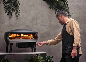 Witt Pizza Ofen Flammen